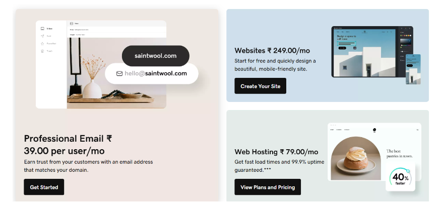 GoDaddy Hosting price