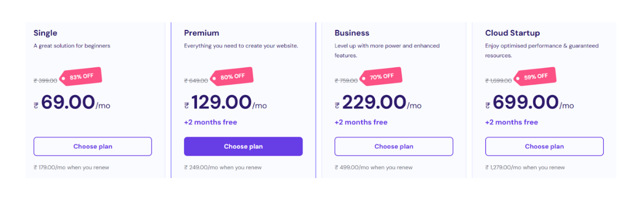 Hostinger vs HostGator