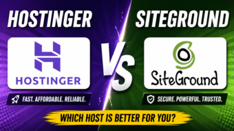 Hostinger vs SiteGround