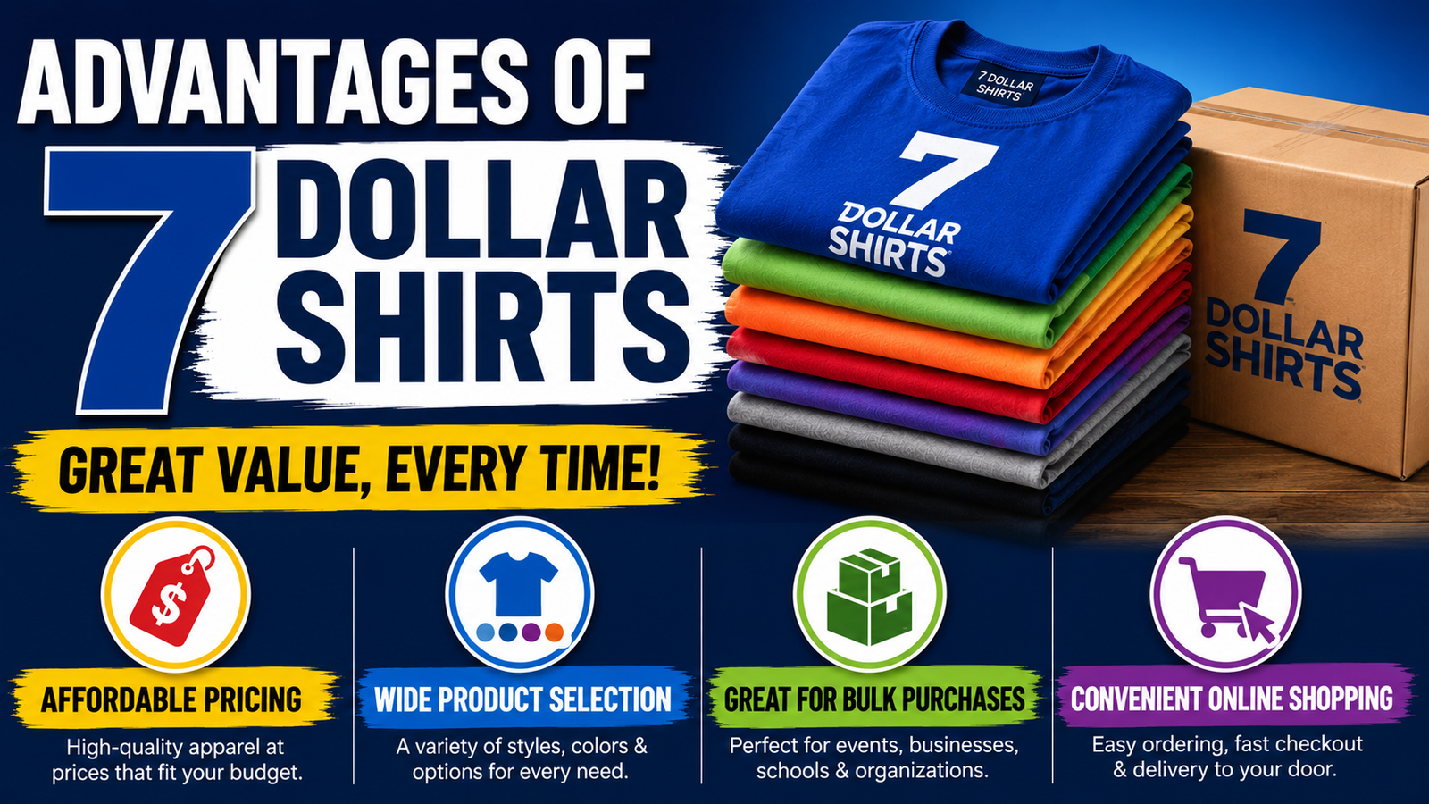 7 Dollar Shirts