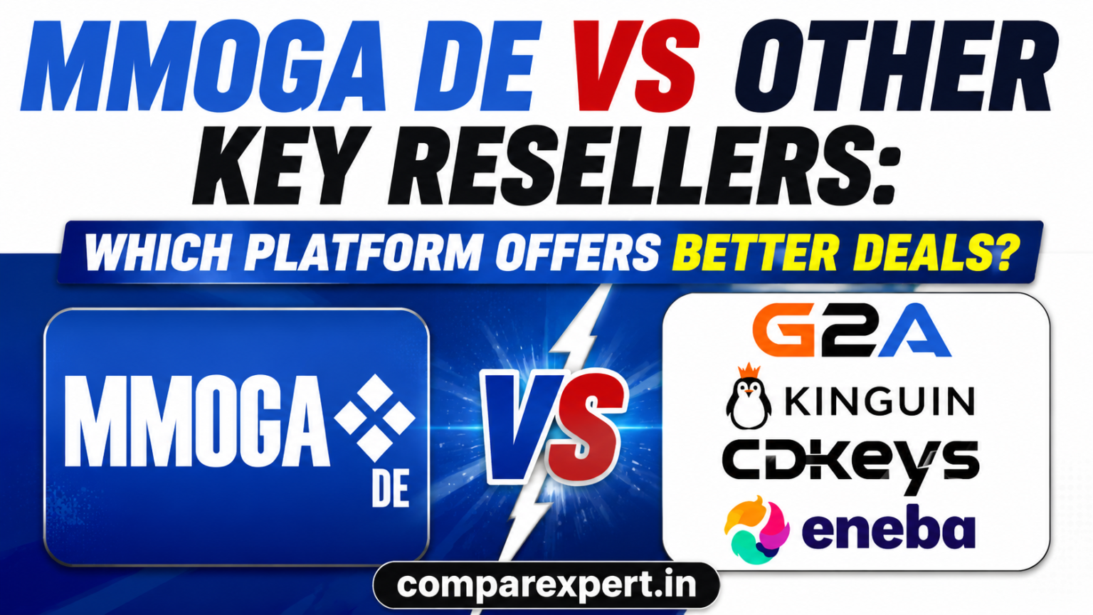 MMOGA DE vs Other Key Resellers: Which Platform Offers Better Deals?