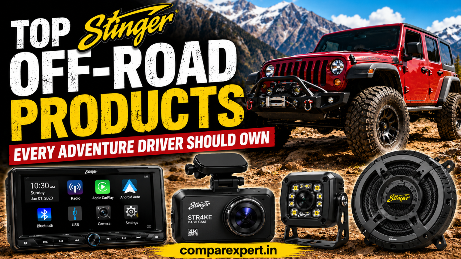 Top Stinger Off-Road Products Every Adventure Driver Should Own