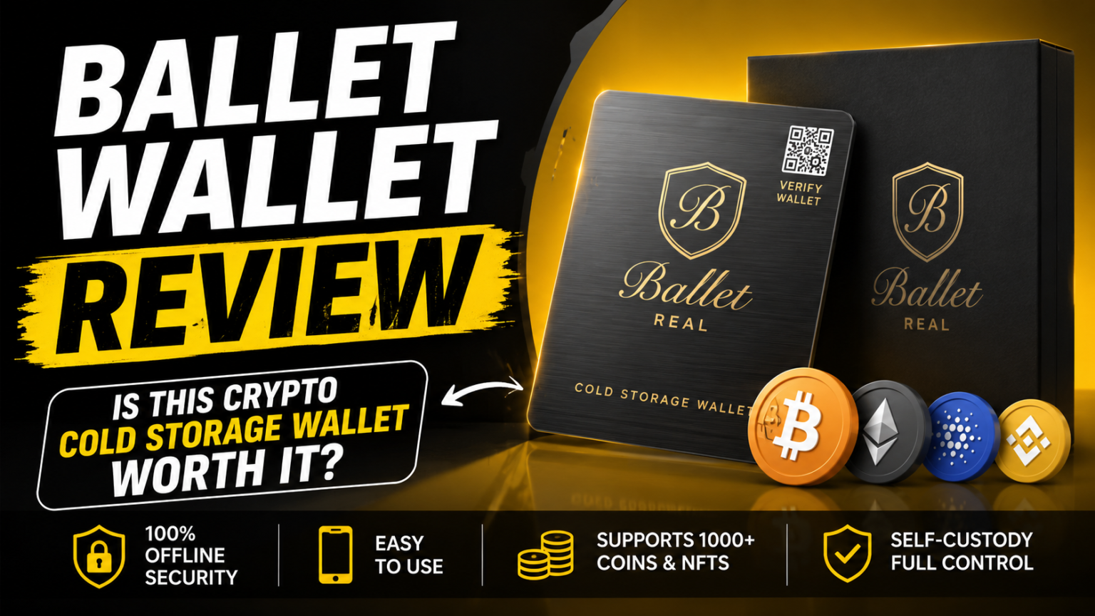 Ballet Wallet Review: Is This Crypto Cold Storage Wallet Worth It?