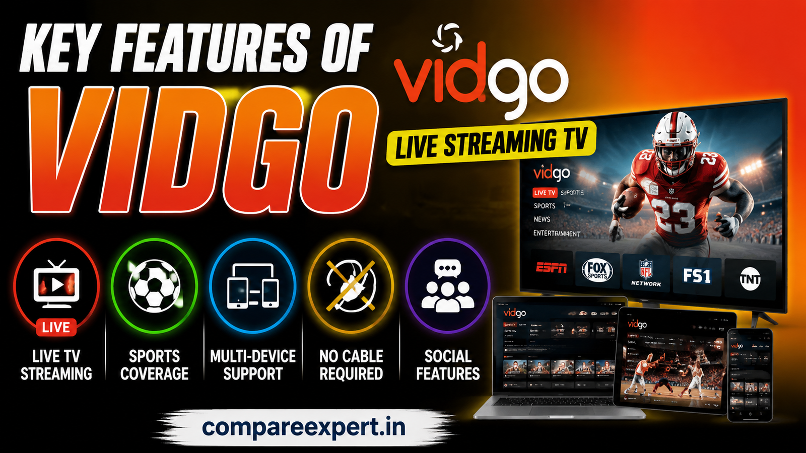 Vidgo Live Streaming TV