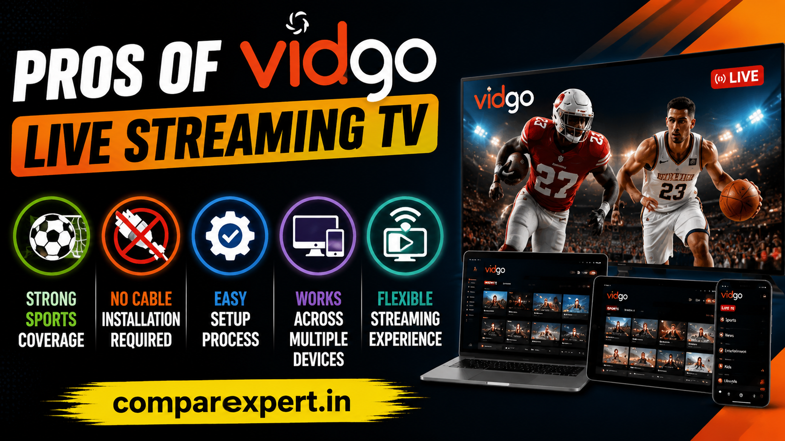 Vidgo Live Streaming TV