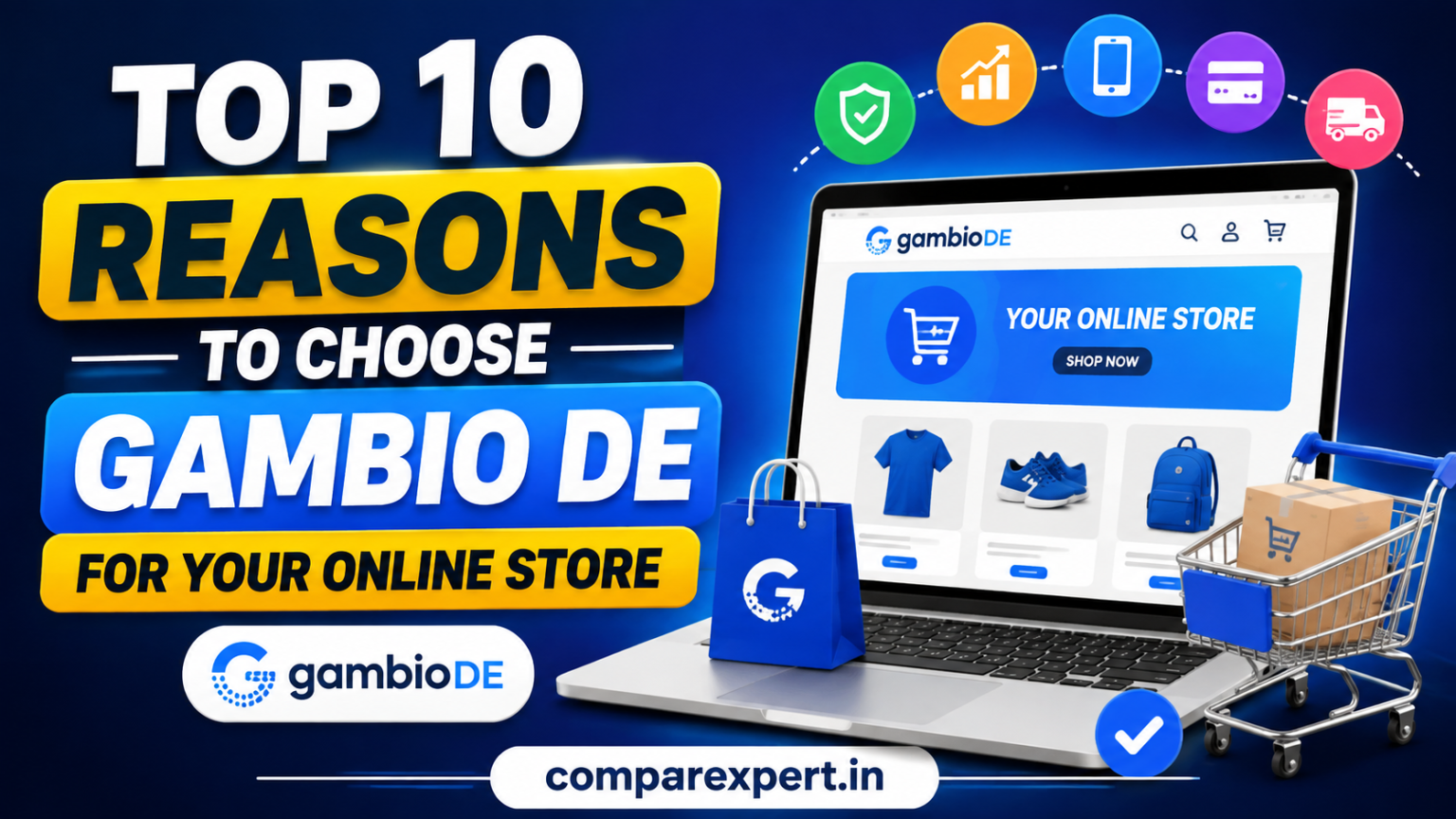 Top 10 Reasons to Choose Gambio DE for Your Online Store