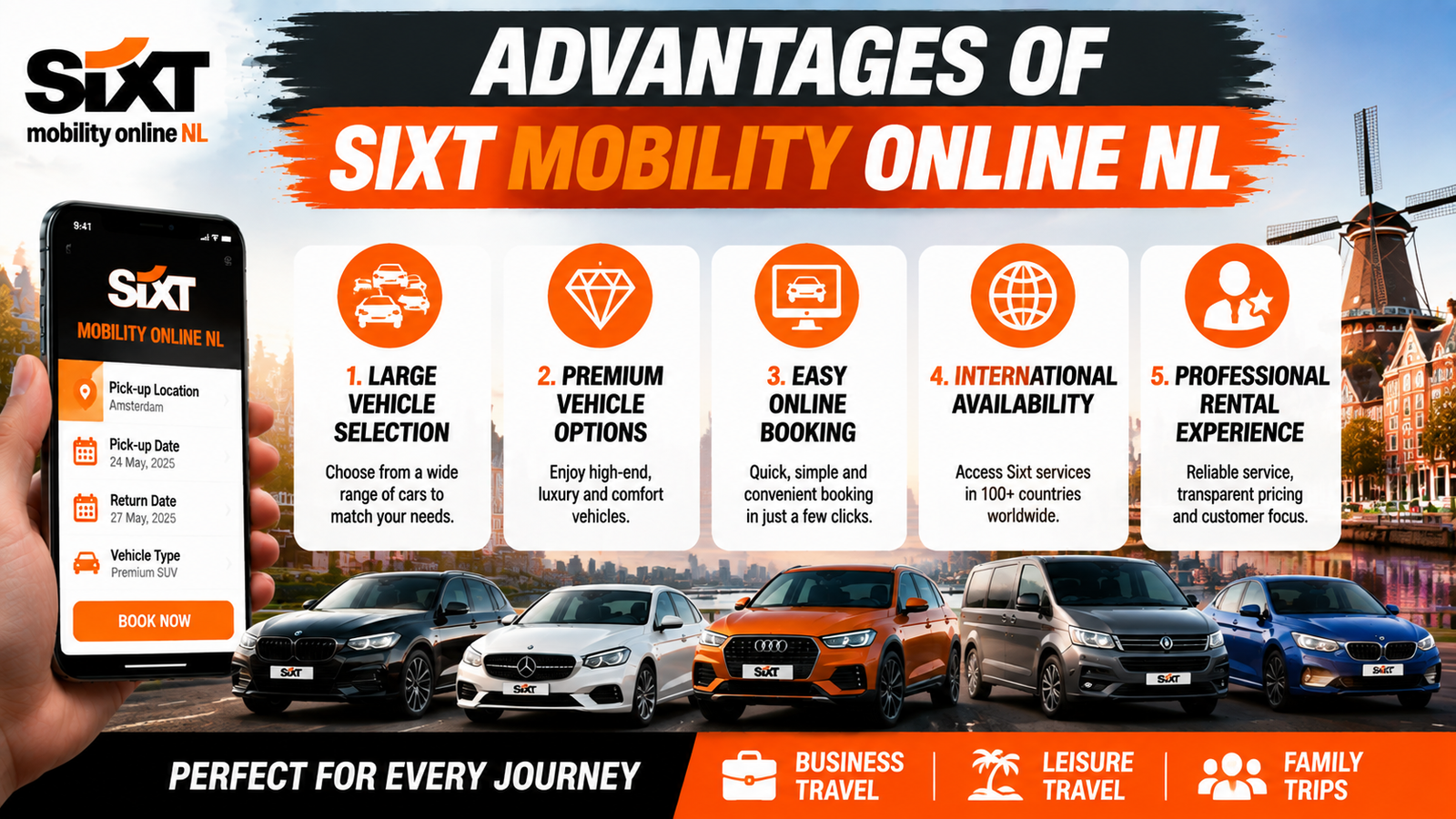 Sixt mobility online NL