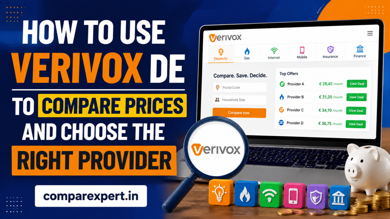 How to Use Verivox DE to Compare Prices and Choose the Right Provider