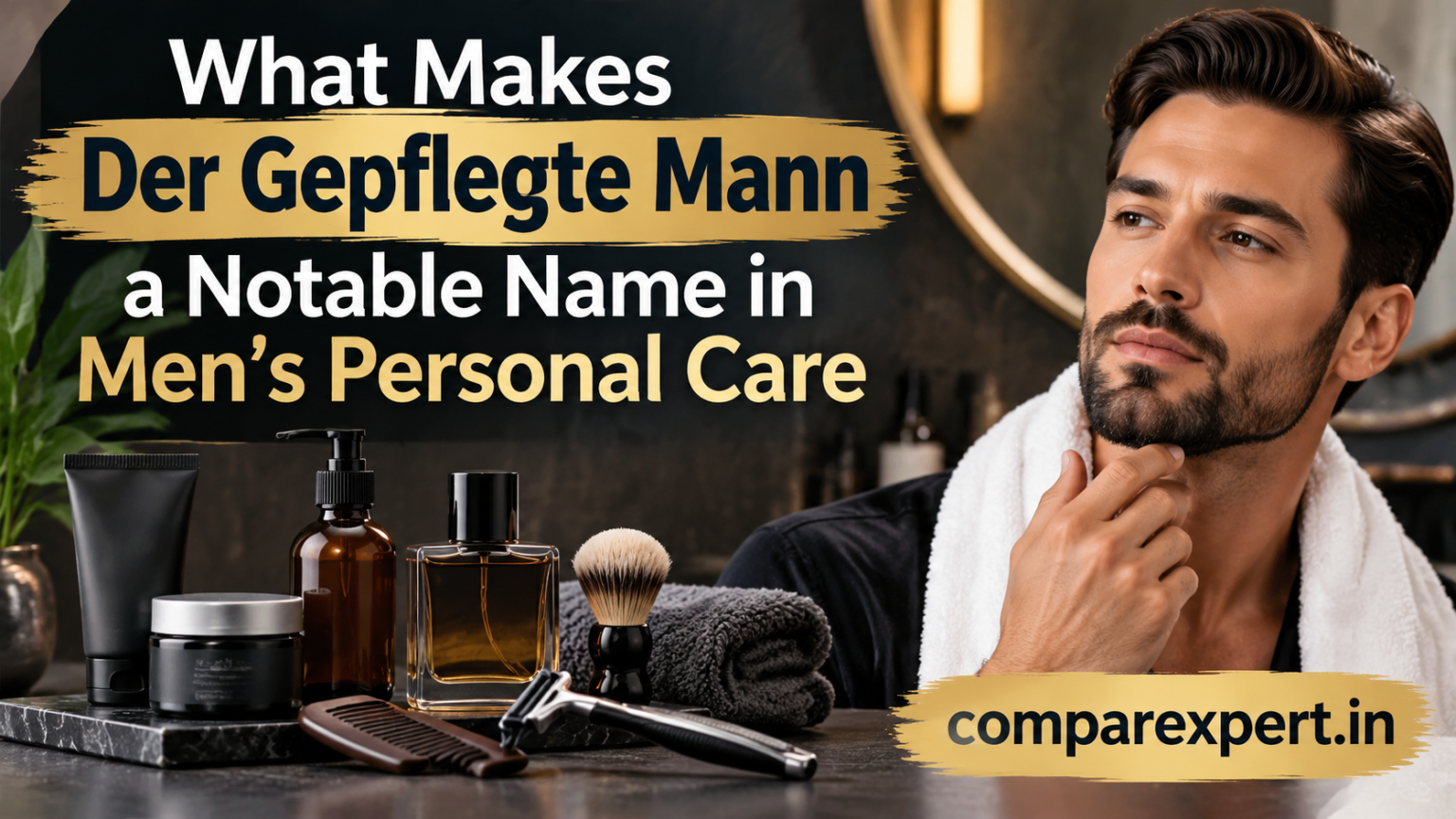 What Makes Der Gepflegte Mann a Notable Name in Men’s Personal Care