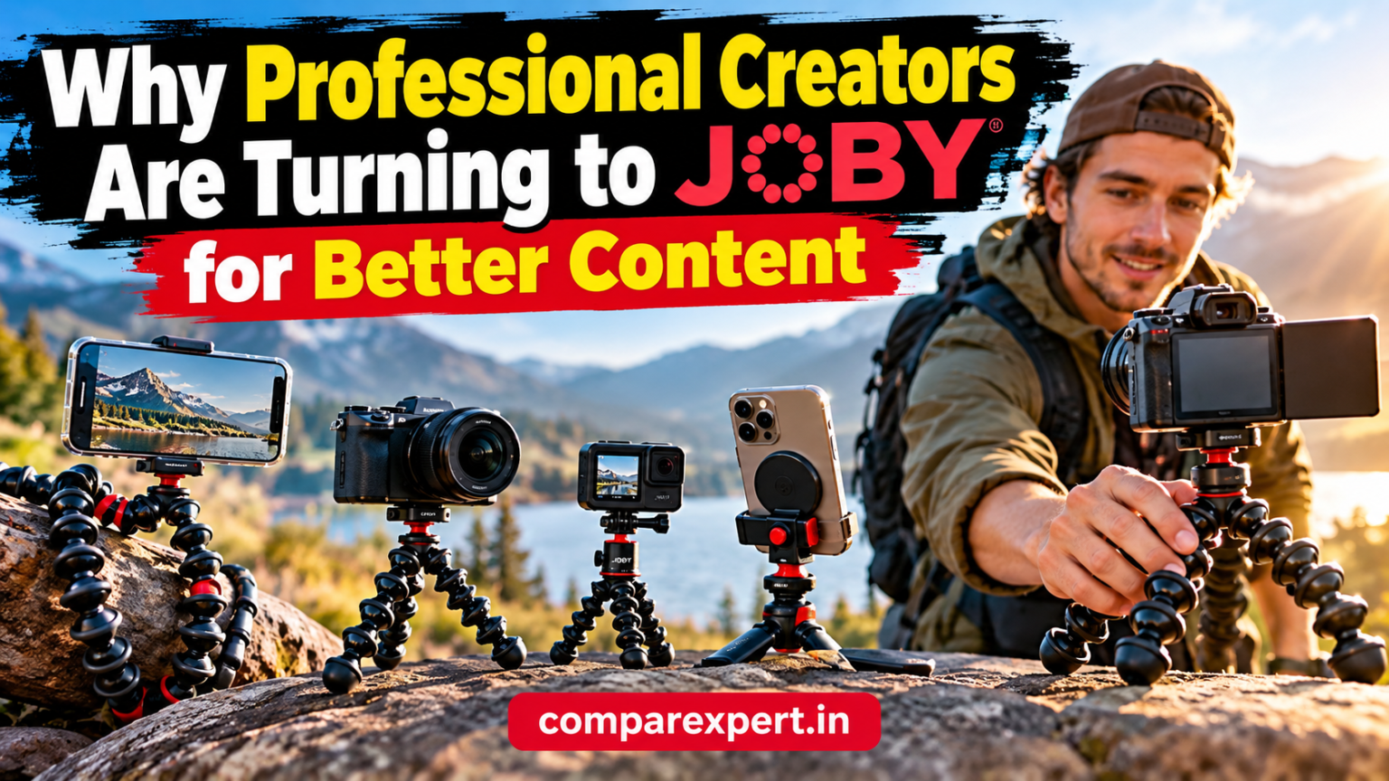 Why Professional Creators Are Turning to JOBY for Better Content