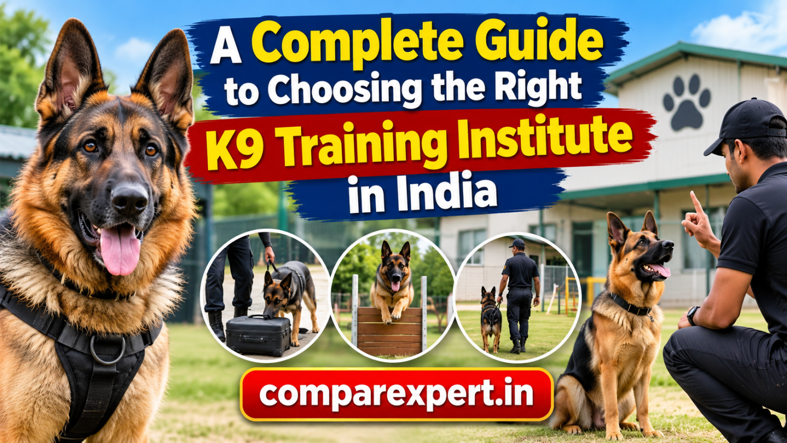 A Complete Guide to Choosing the Right K9 Training Institute in India