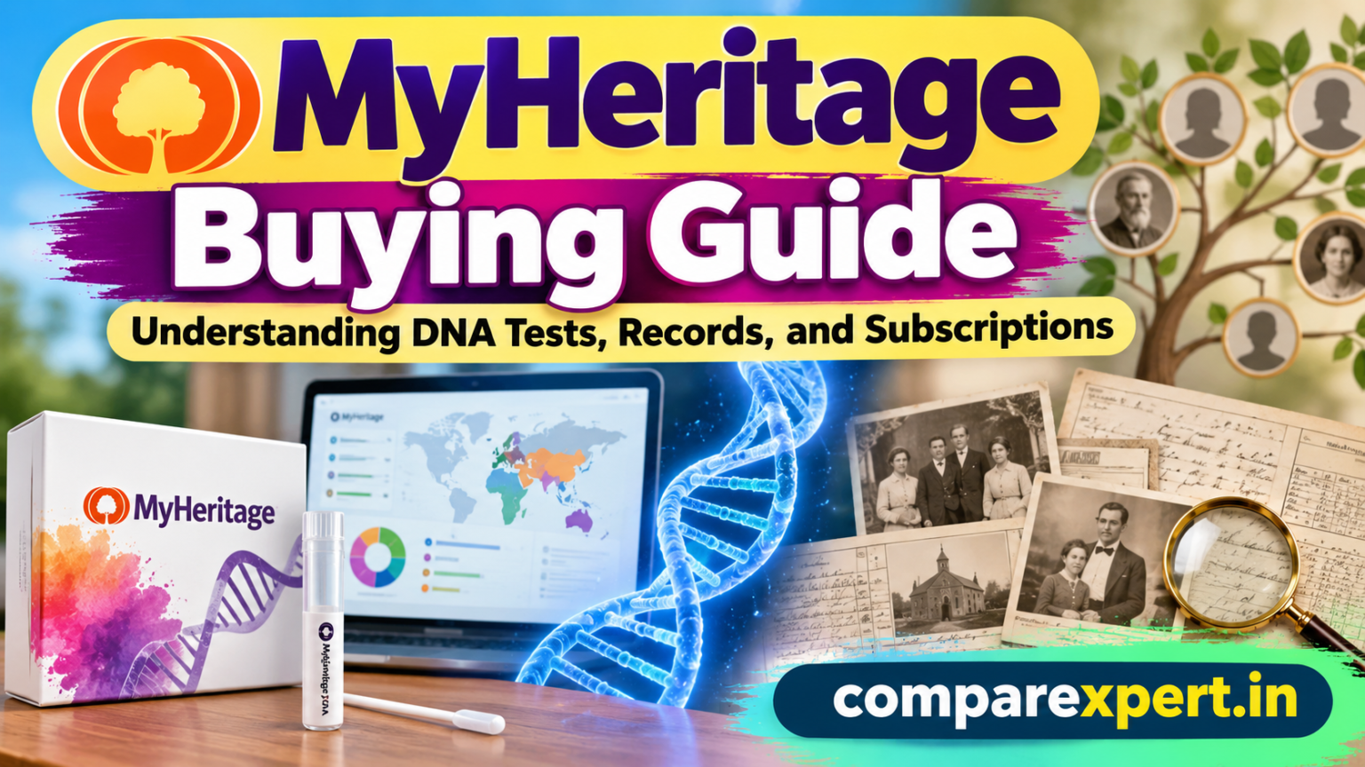 MyHeritage Buying Guide: Understanding DNA Tests, Records, and Subscriptions
