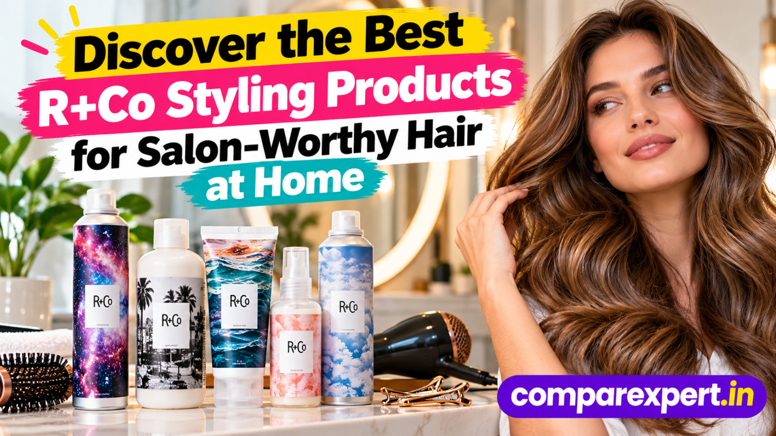 Discover the Best R+Co Styling Products for Salon-Worthy Hair at Home
