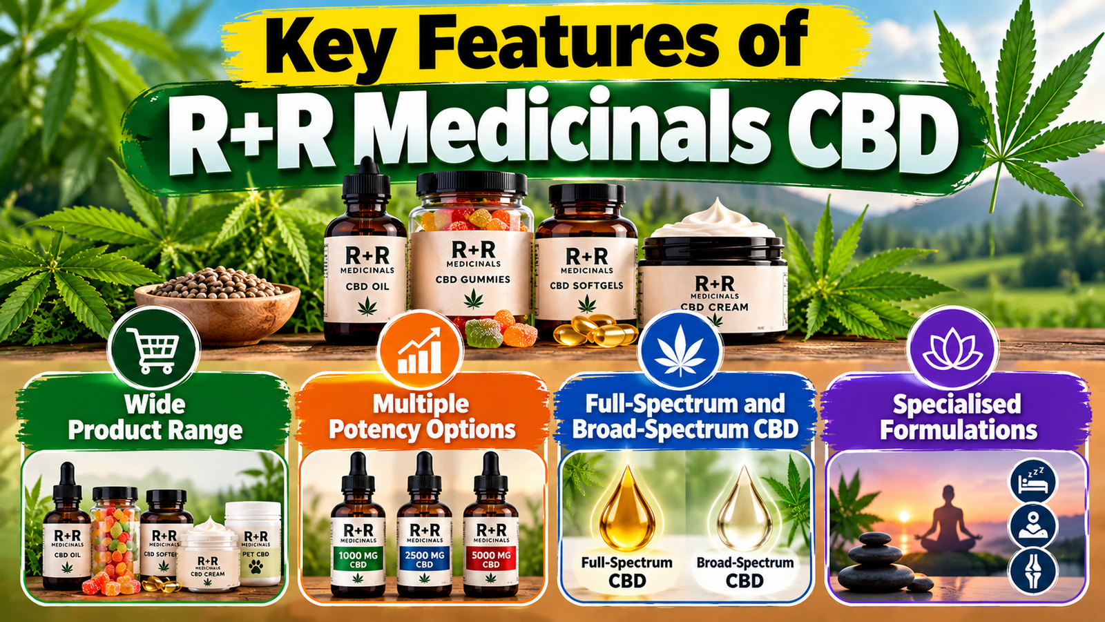 R+R Medicinals CBD