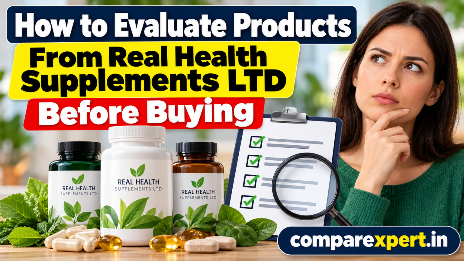 How to Evaluate Products From Real Health Supplements LTD Before Buying