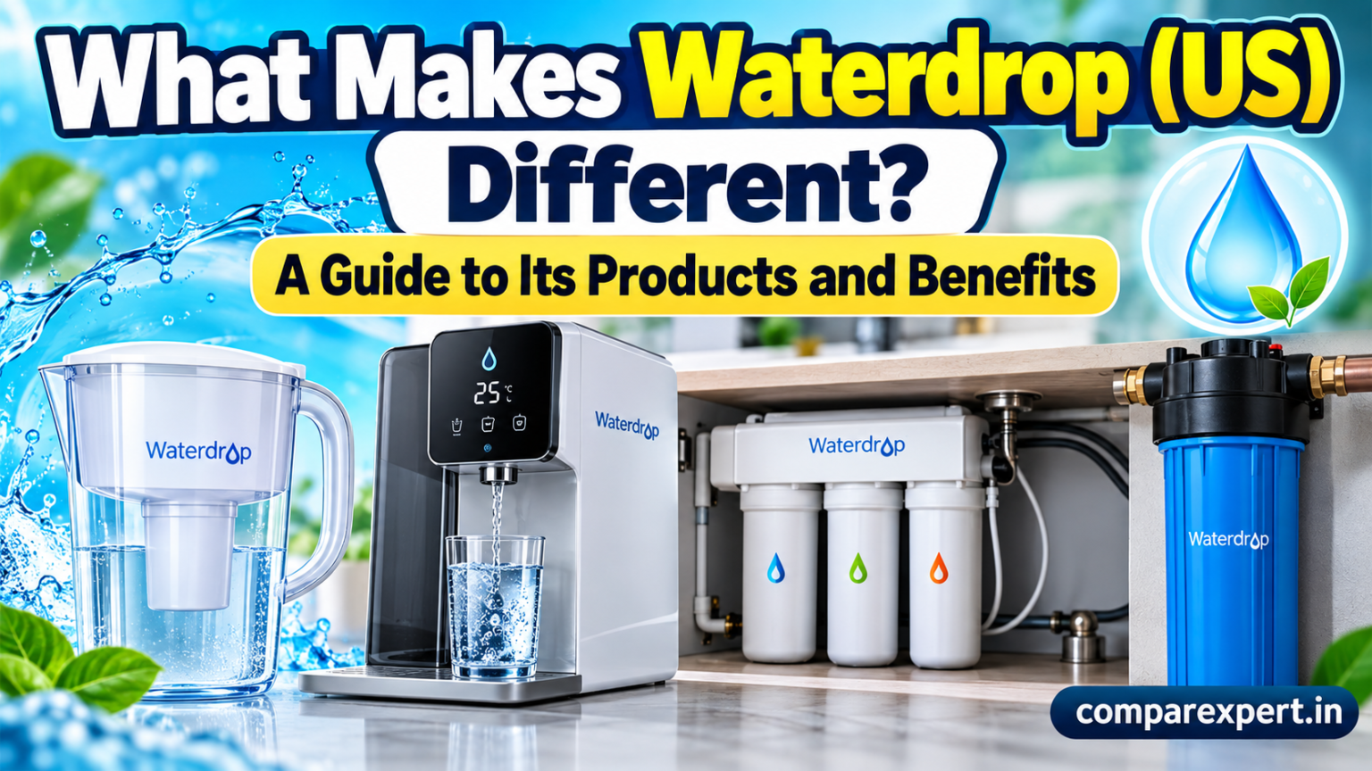 What Makes Waterdrop (US) Different? A Guide to Its Products and Benefits